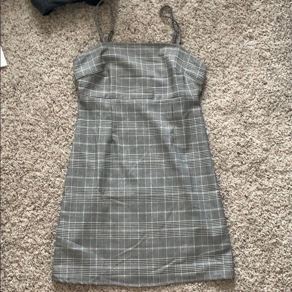 PacSun plaid mini dress